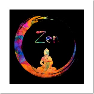 Zen Yoga Buddha Mediation Posters and Art